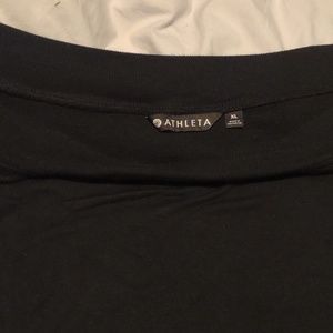 Athleta Off Shoulder Long Sleeve Shirt